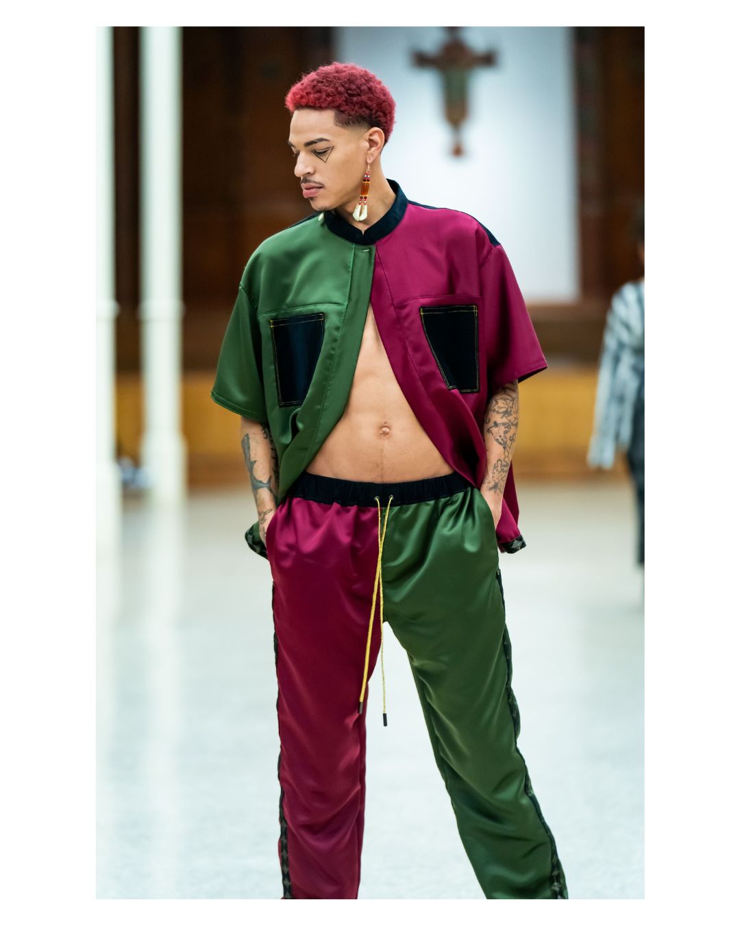 Self-Acceptance Satin Set