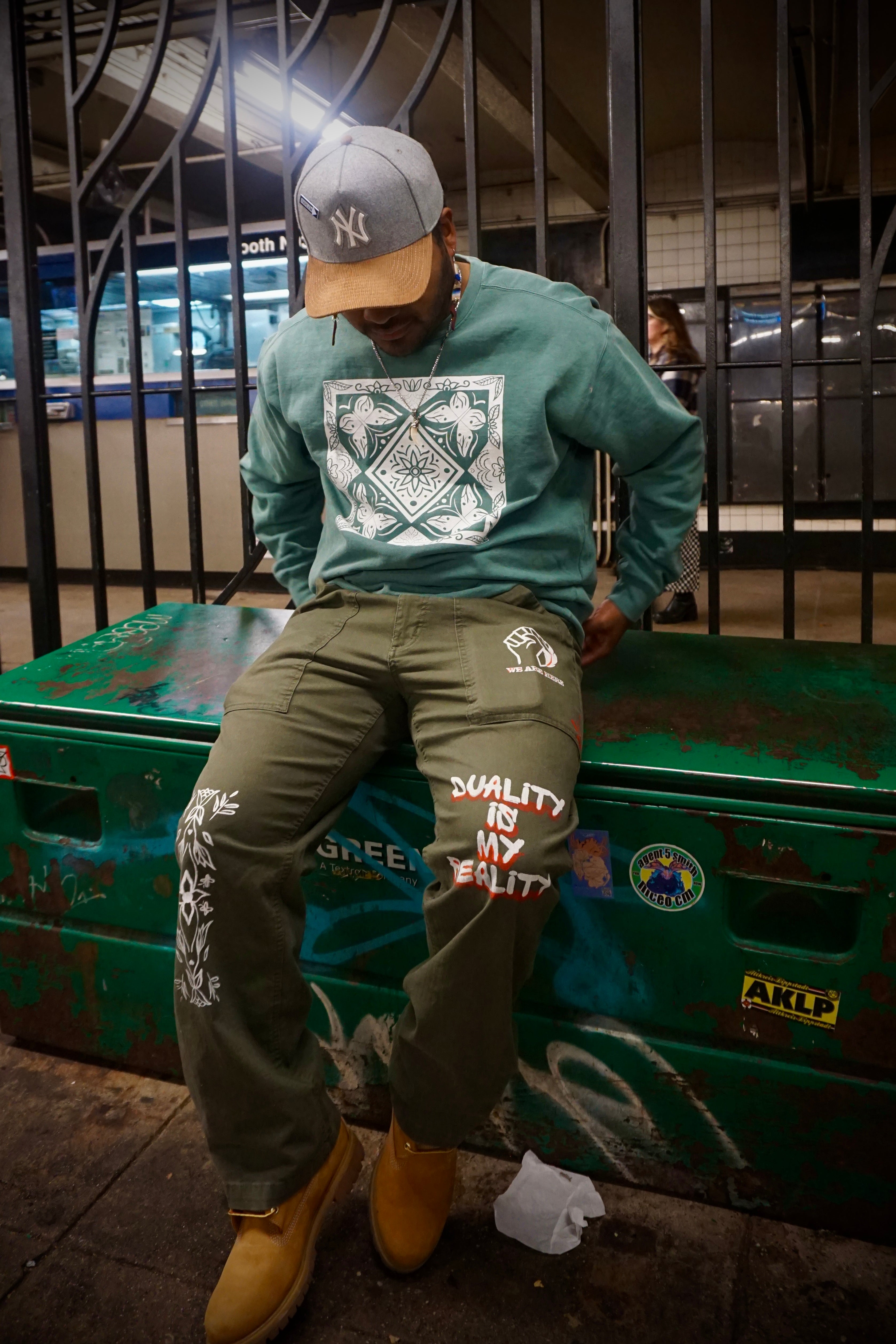 Butterfly Crew-Heavyweight Sweater