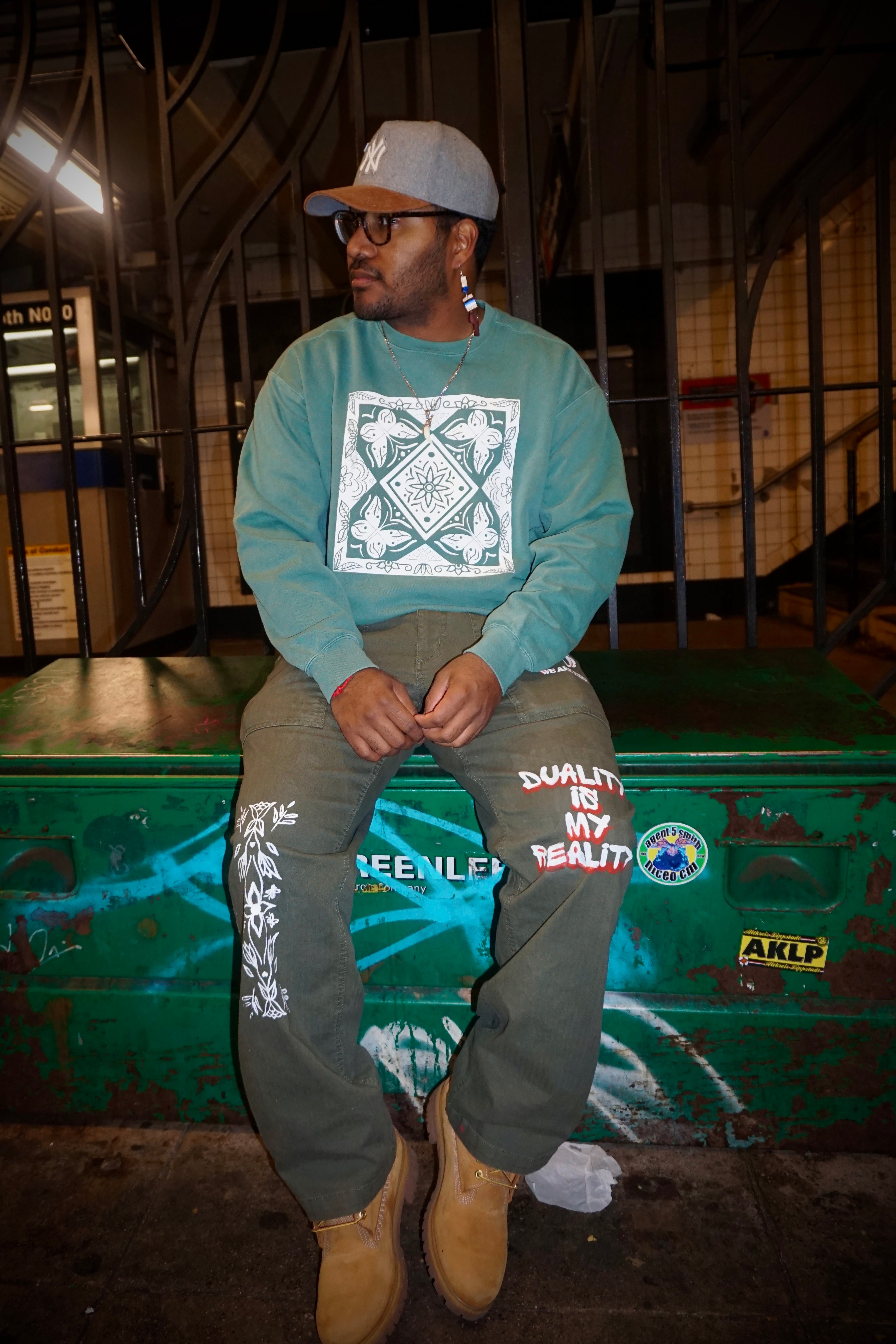 Butterfly Crew-Heavyweight Sweater