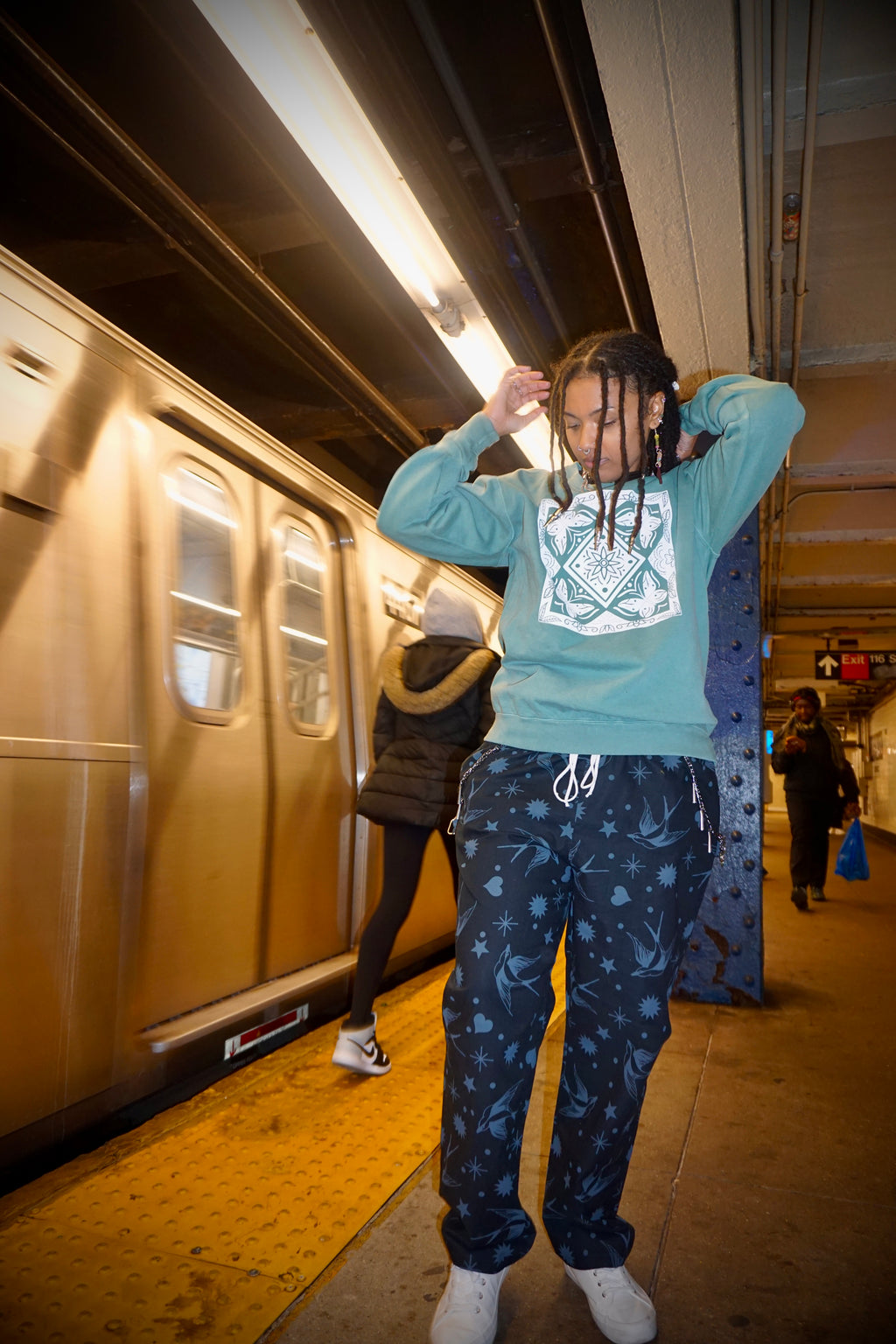 Butterfly Crew-Heavyweight Sweater