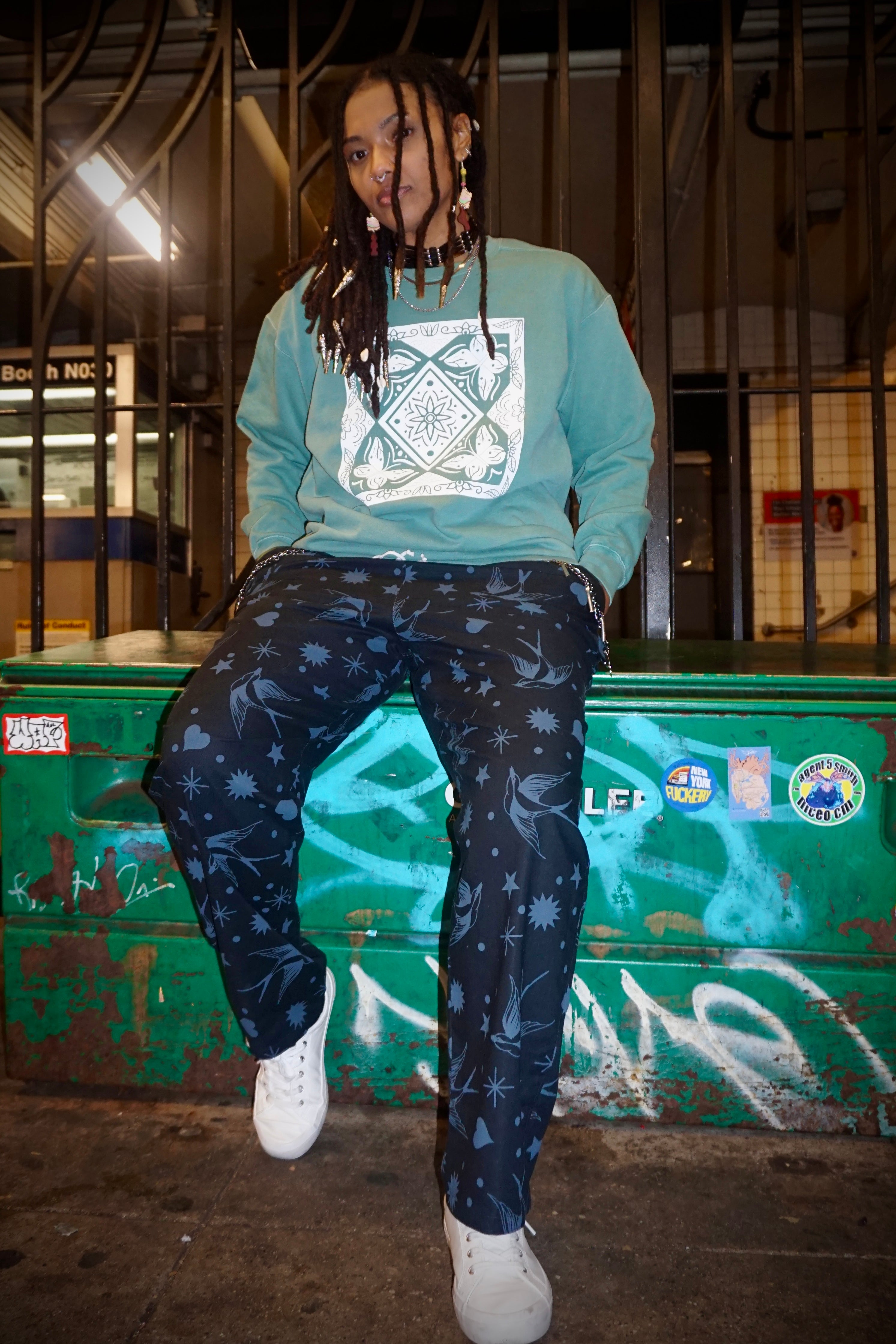 Butterfly Crew-Heavyweight Sweater