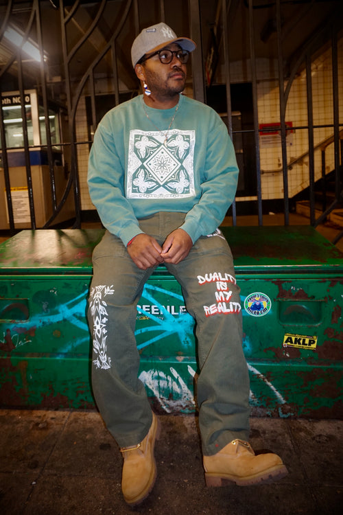 Butterfly Crew-Heavyweight Sweater