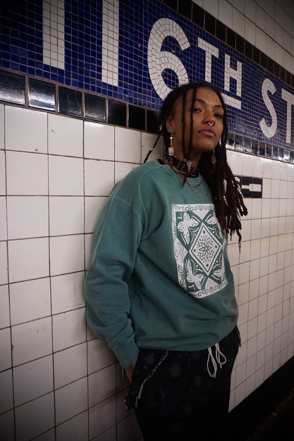 Butterfly Crew-Heavyweight Sweater