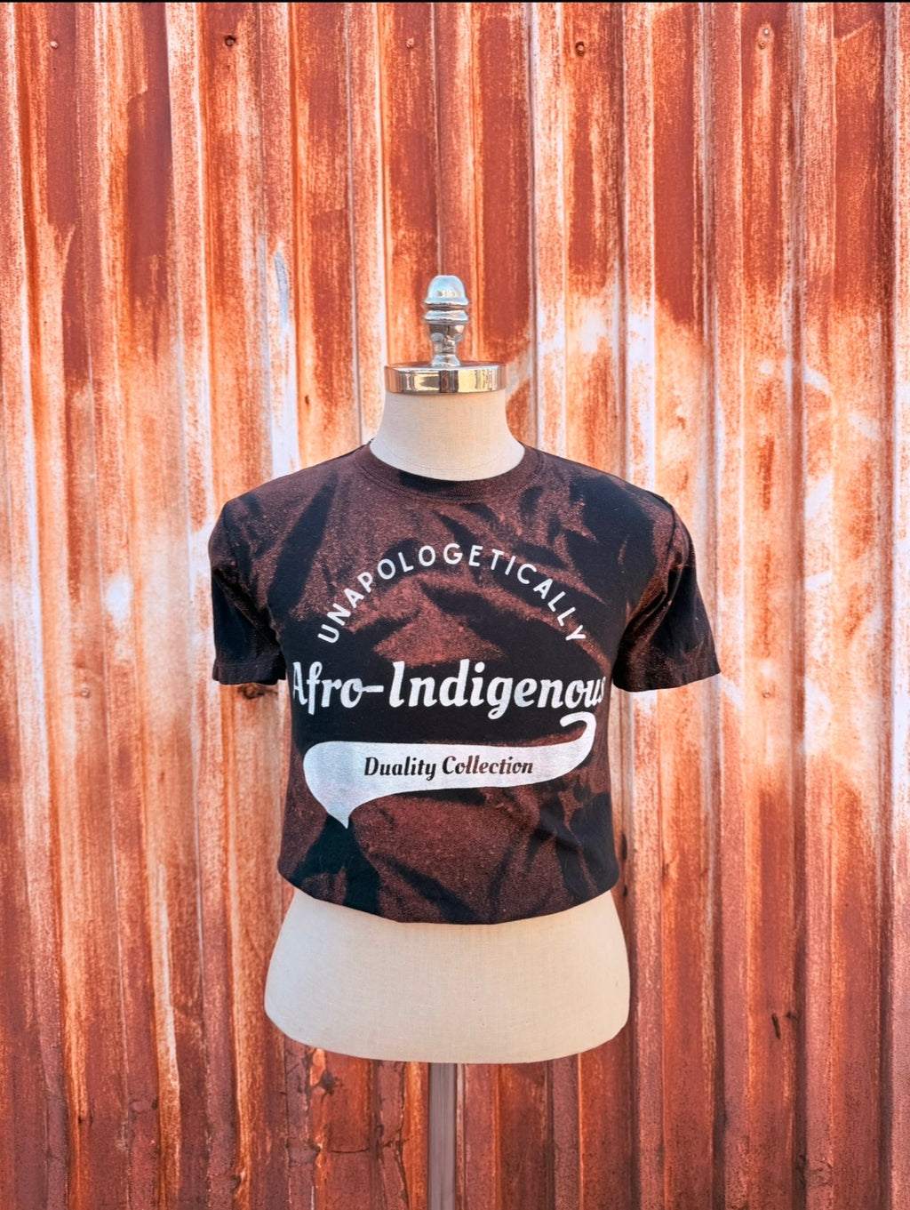 Unapologetic Crop T-Shirt (Bleached)