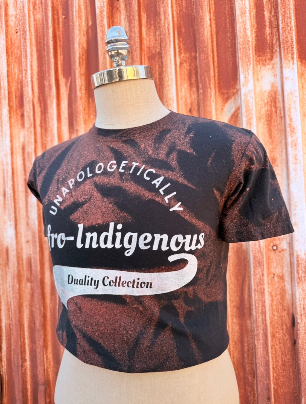 Unapologetic Crop T-Shirt (Bleached)